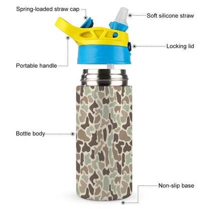 Camo Kids Water Bottle