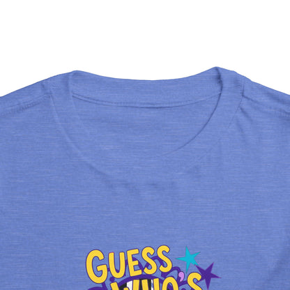 Toddler Tee — "Guess Who's Back" Alligator Cartoon Graphic