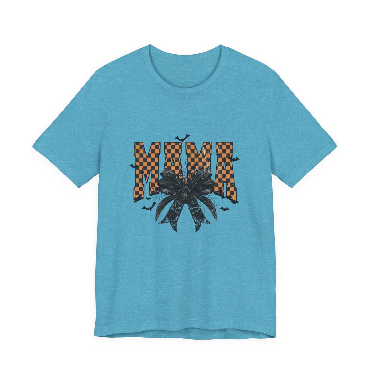 Mamá Floral Checkerboard Tee – Vintage Floral Mom Shirt