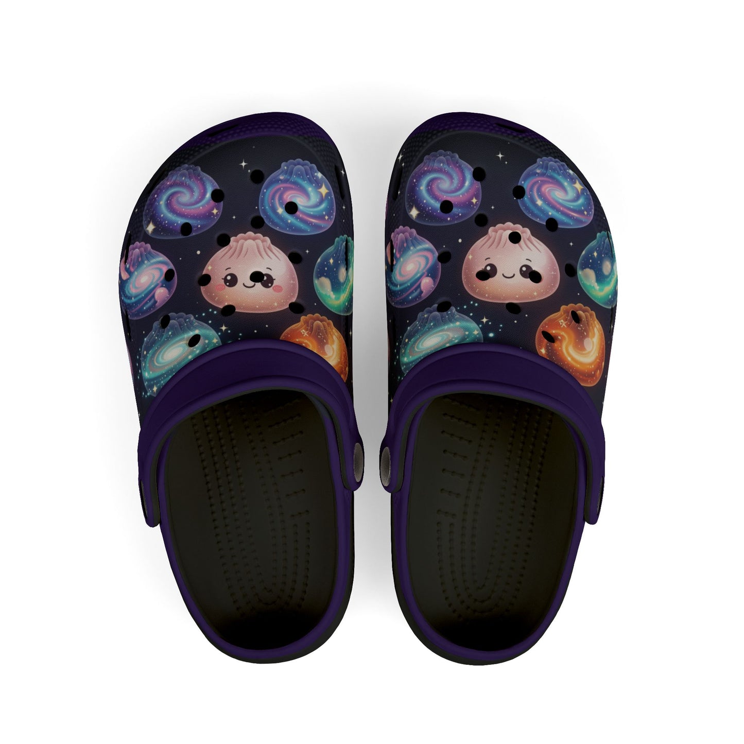 Kids Galaxy Dumpling Clogs — Cute Dumpling EVA Foam Slip-Ons