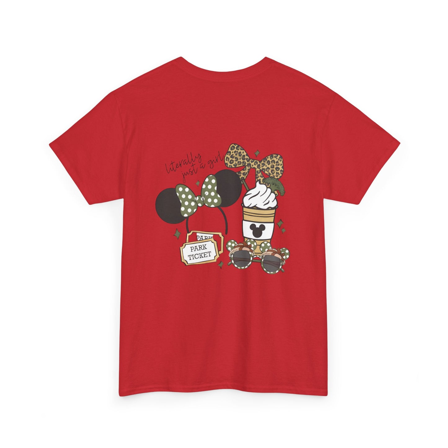 Leopard Minnie Park Day Tee