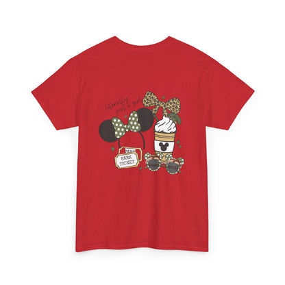 Leopard Minnie Park Day Tee