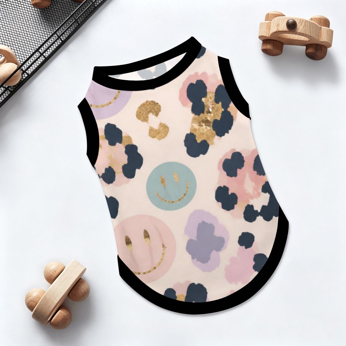 Bella Boo Cheetah & Smiley Dog Cooling Vest