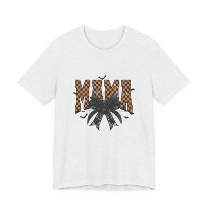 Mamá Floral Checkerboard Tee – Vintage Floral Mom Shirt