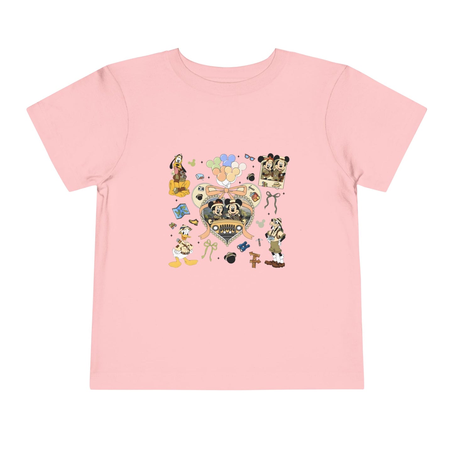 Cute Cartoon Mickey Inspired Toddler Tee