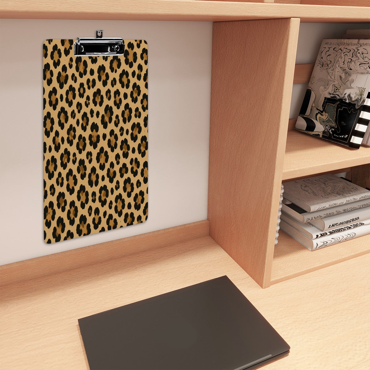 Cheetah Chic Acrylic Clipboard