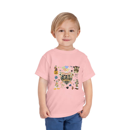 Cute Cartoon Mickey Inspired Toddler Tee