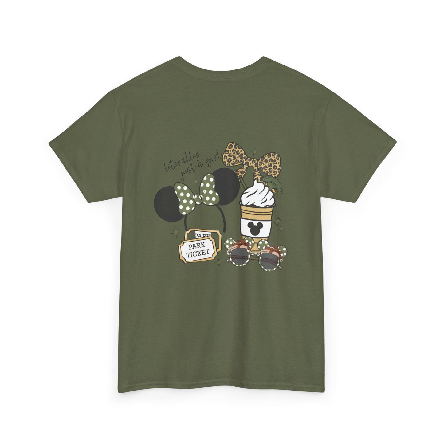 Leopard Minnie Park Day Tee