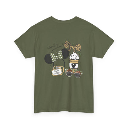 Leopard Minnie Park Day Tee