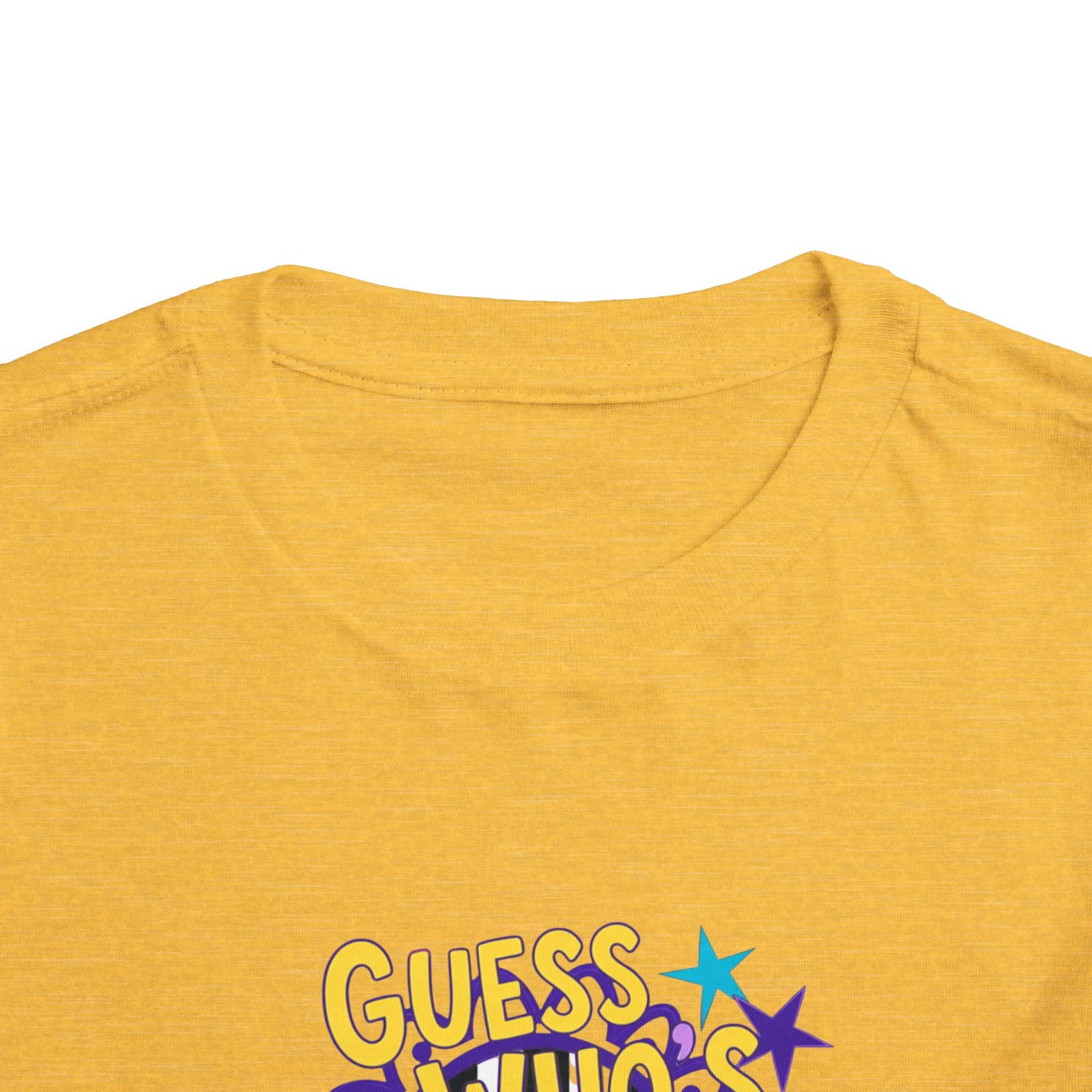 Toddler Tee — "Guess Who's Back" Alligator Cartoon Graphic