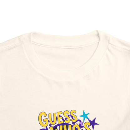 Toddler Tee — "Guess Who's Back" Alligator Cartoon Graphic