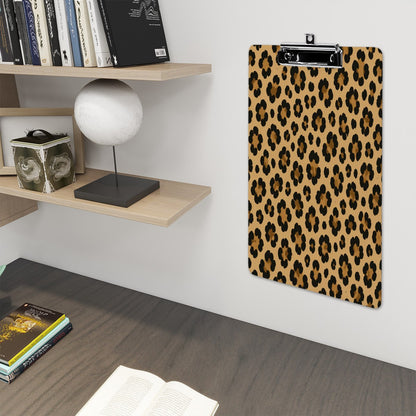 Cheetah Chic Acrylic Clipboard