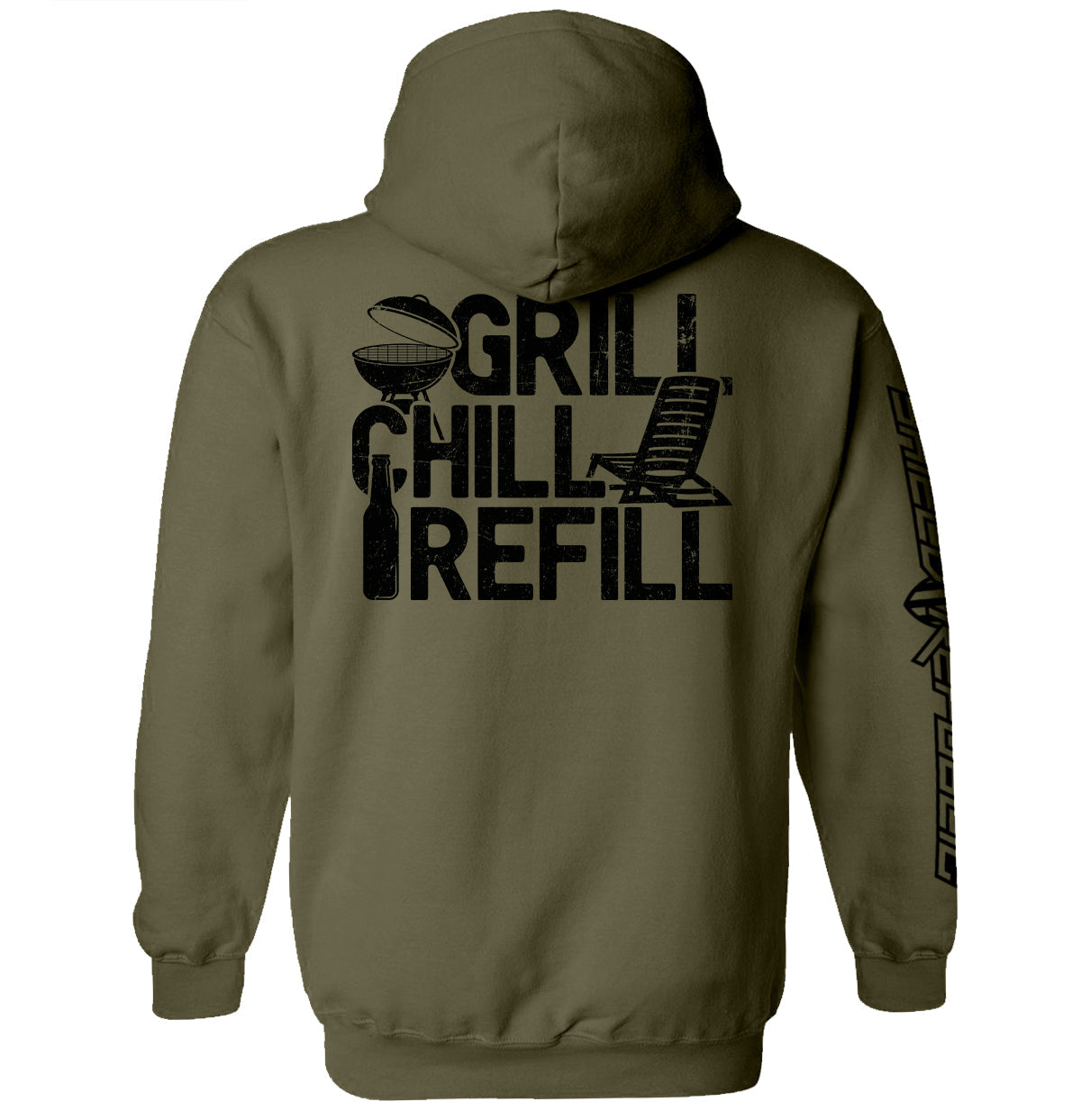 Grill Chill Refill Graphic Tee