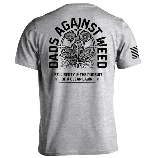 Dads Against Weed Black Graphic Tee