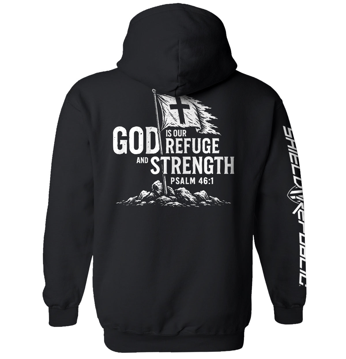 God is our Refuge and Strength Graphic Tee