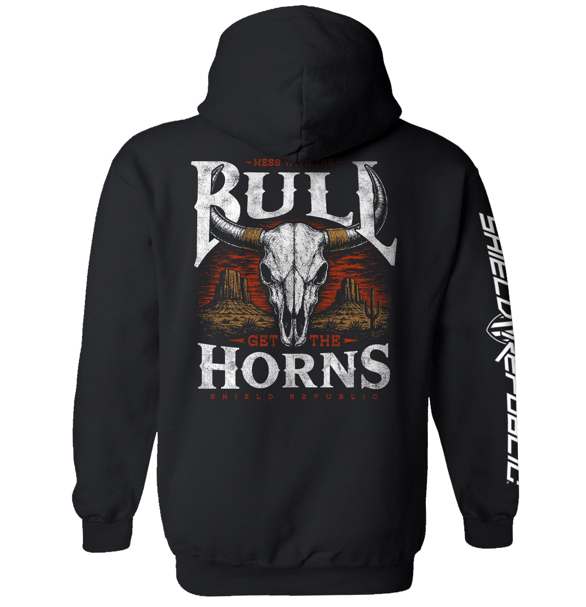 Mess with the Bull, Get the Horns Graphic Tee