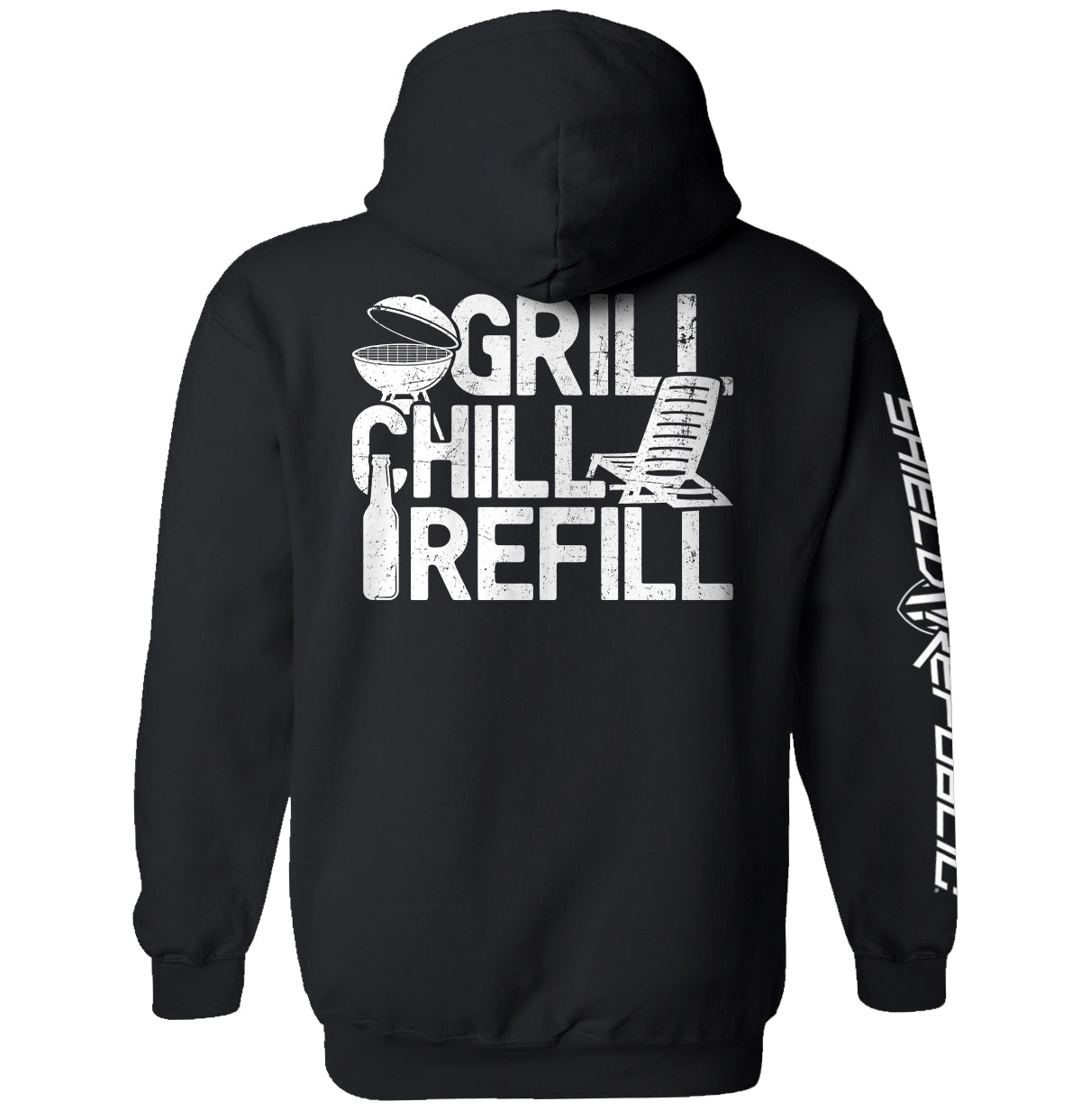 Grill Chill Refill Graphic Tee