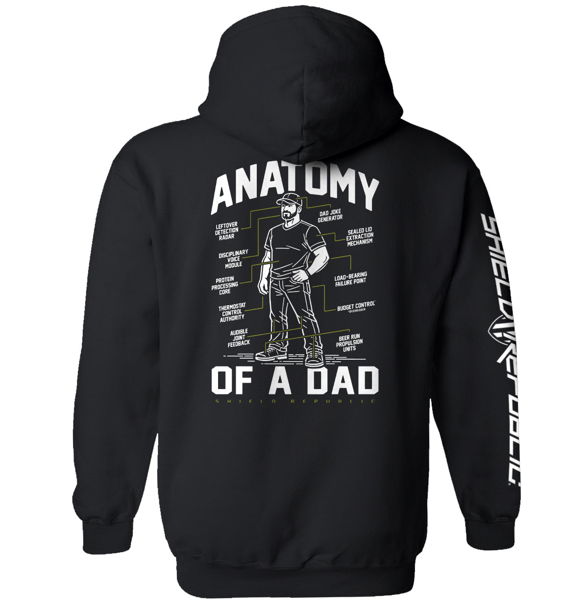 Anatomy of a Dad Graphic Tee