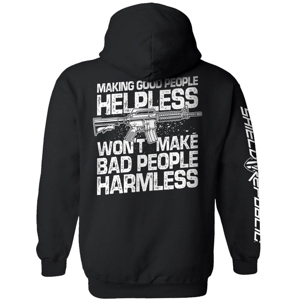Making Good People Helpless AR15 Graphic Tee