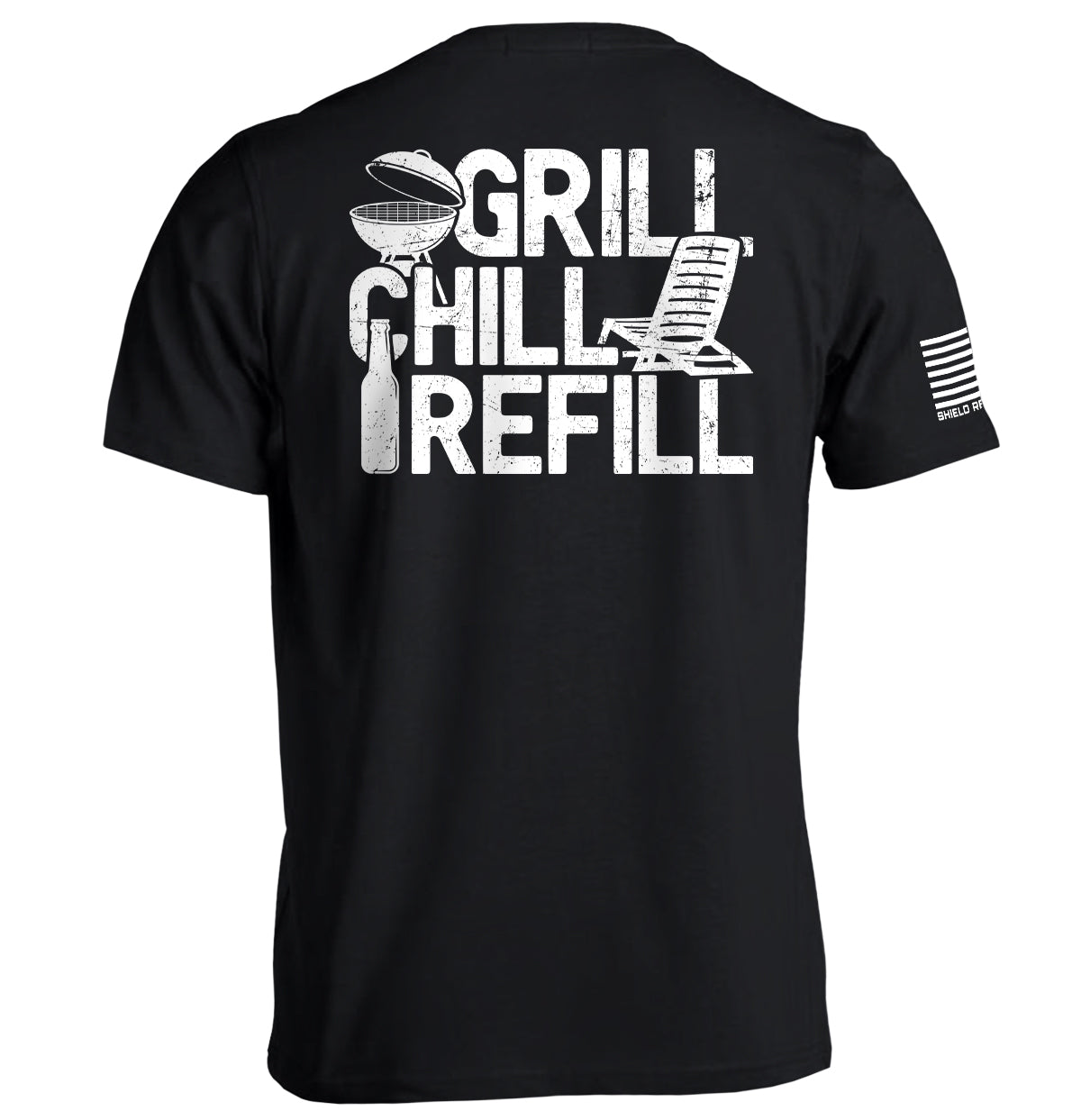 Grill Chill Refill Graphic Tee