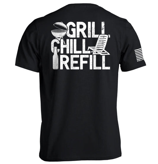 Grill Chill Refill Graphic Tee