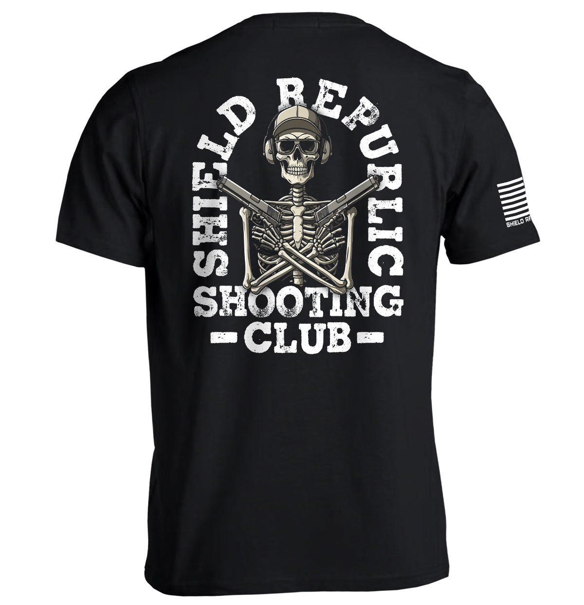 Shield Republic Shooting Club Graphic Tee