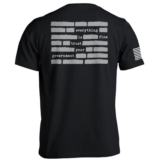 Trust The Government Redacted Graphic Tee