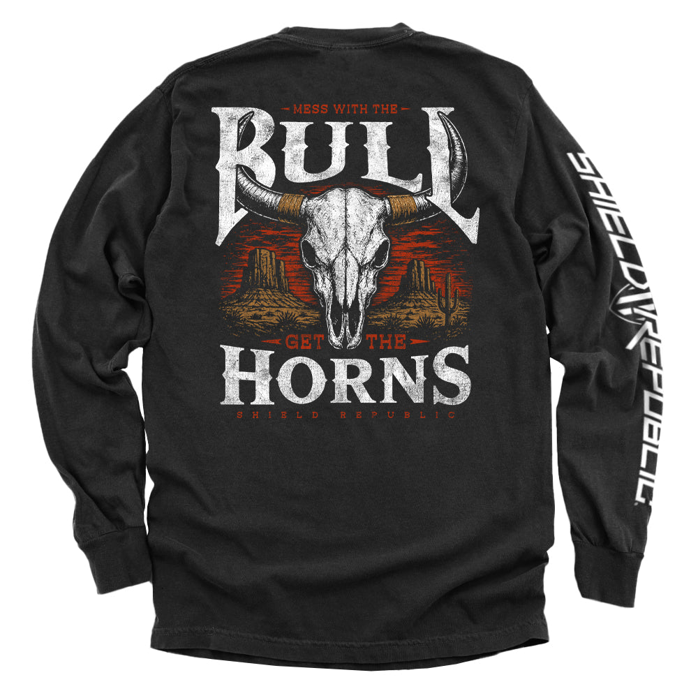 Mess with the Bull, Get the Horns Graphic Tee