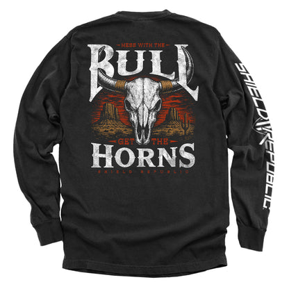Mess with the Bull, Get the Horns Graphic Tee