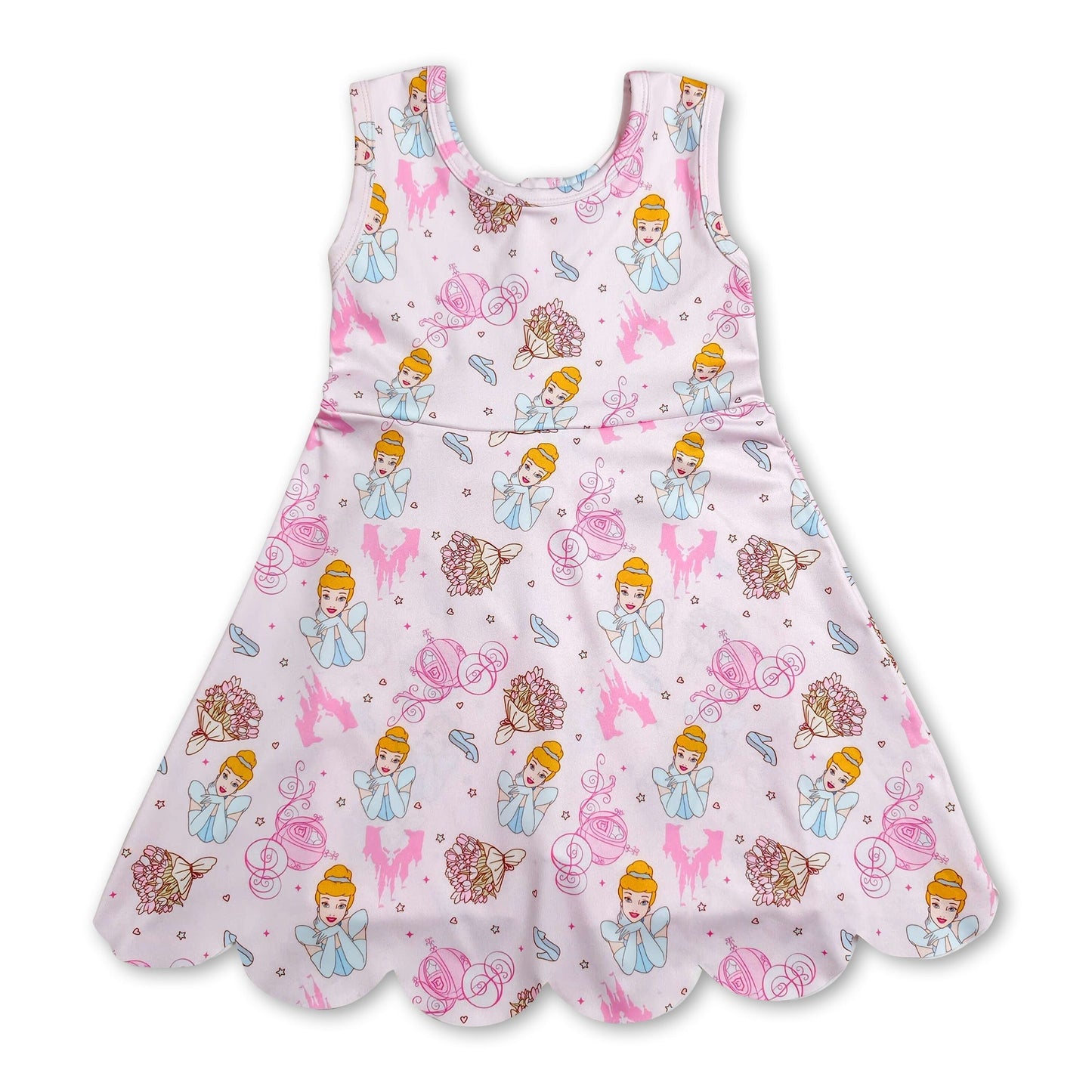 👑 Fairytale Castle Twirl Dress