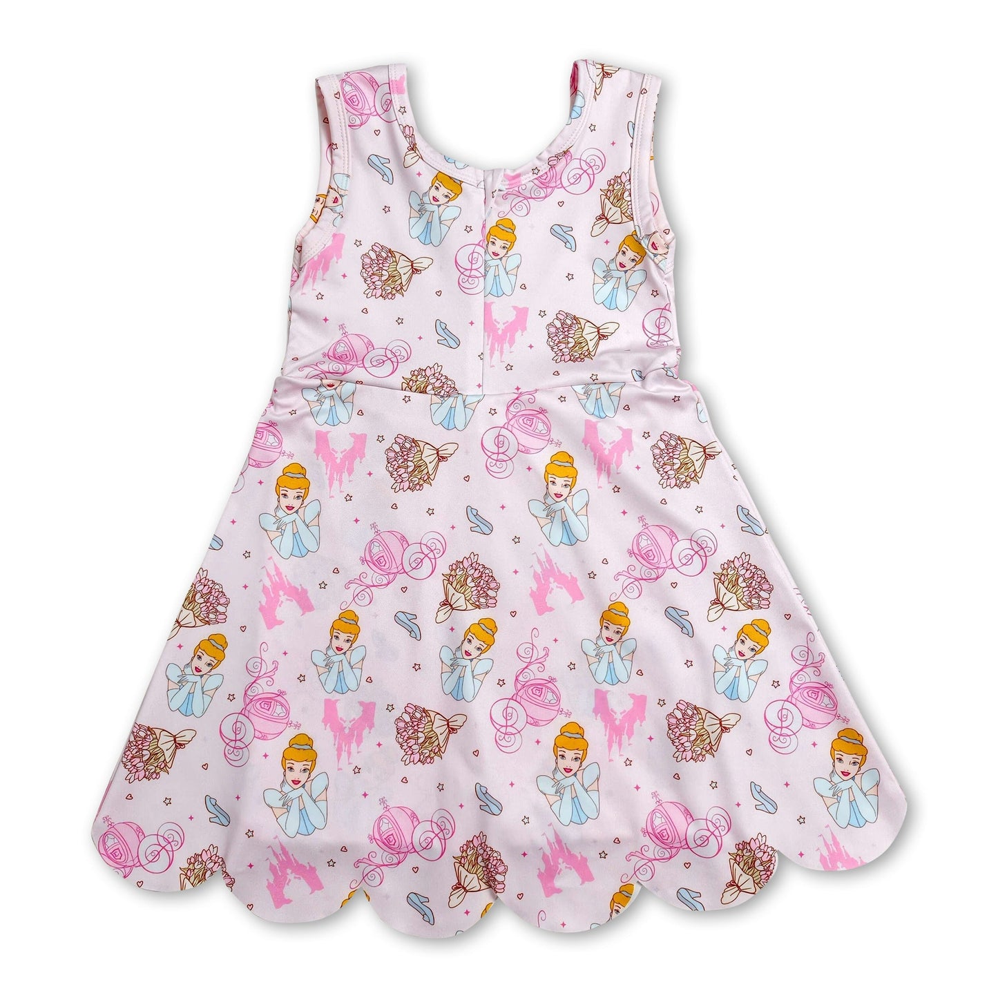 👑 Fairytale Castle Twirl Dress