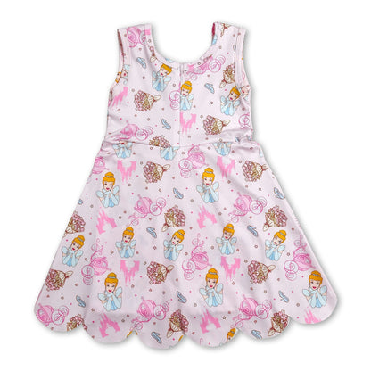 👑 Fairytale Castle Twirl Dress