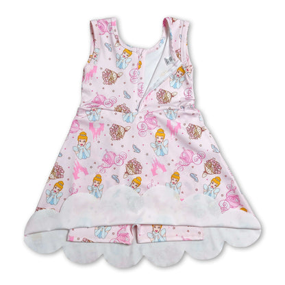 👑 Fairytale Castle Twirl Dress