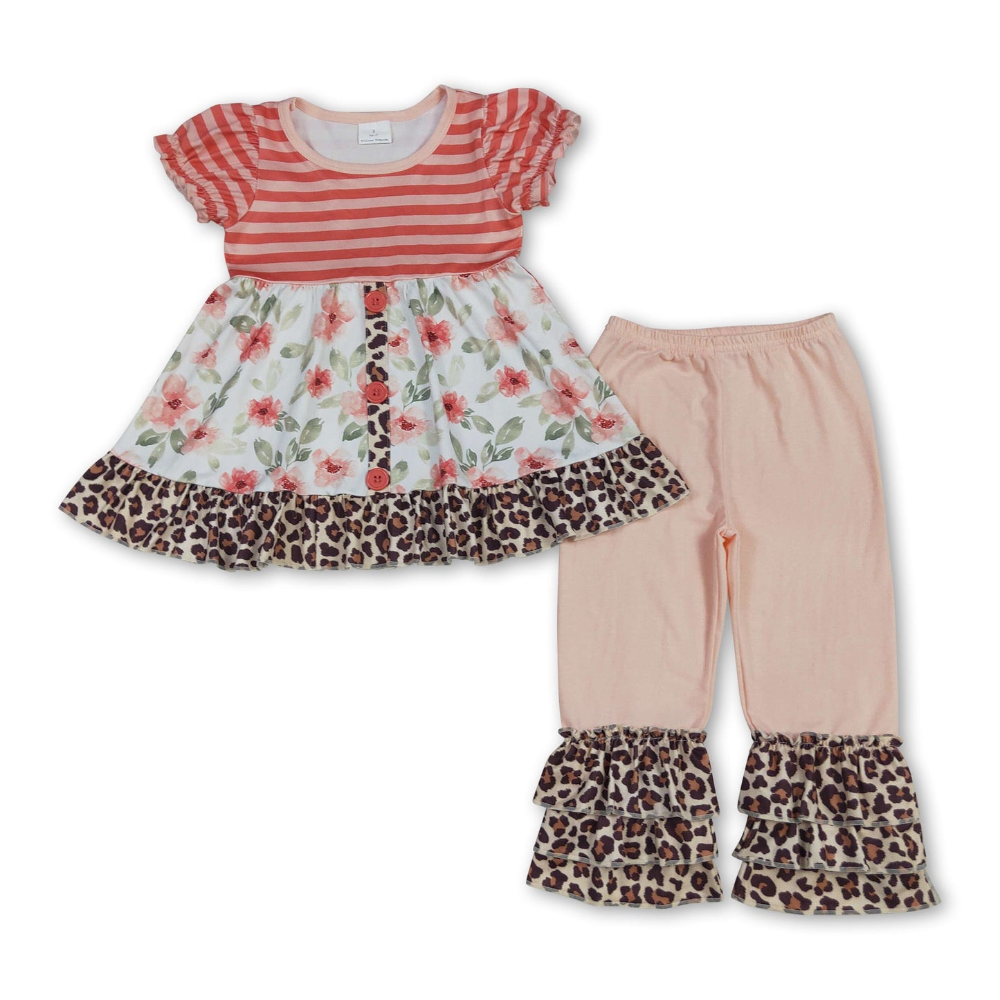 🎀 Floral Fierce Ruffle Set
