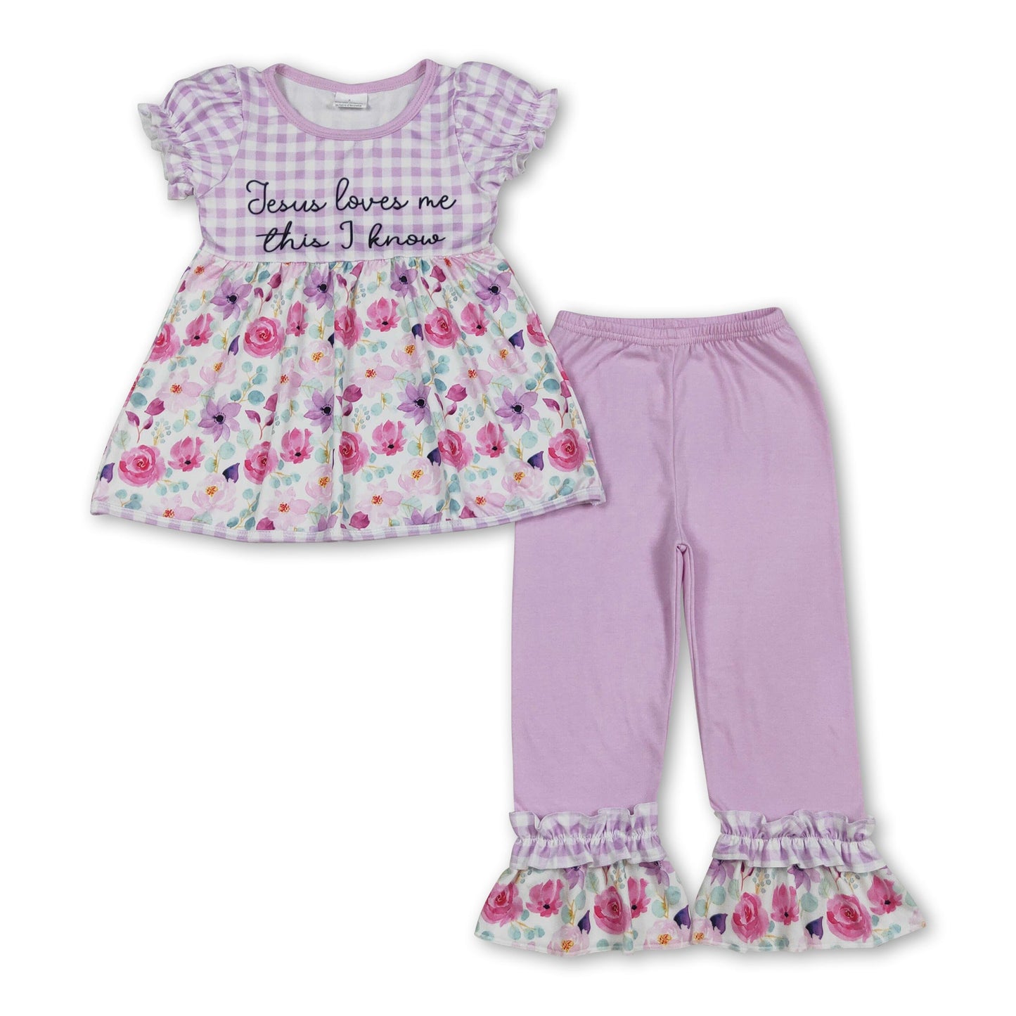 💗 Loved By Jesus Floral Set