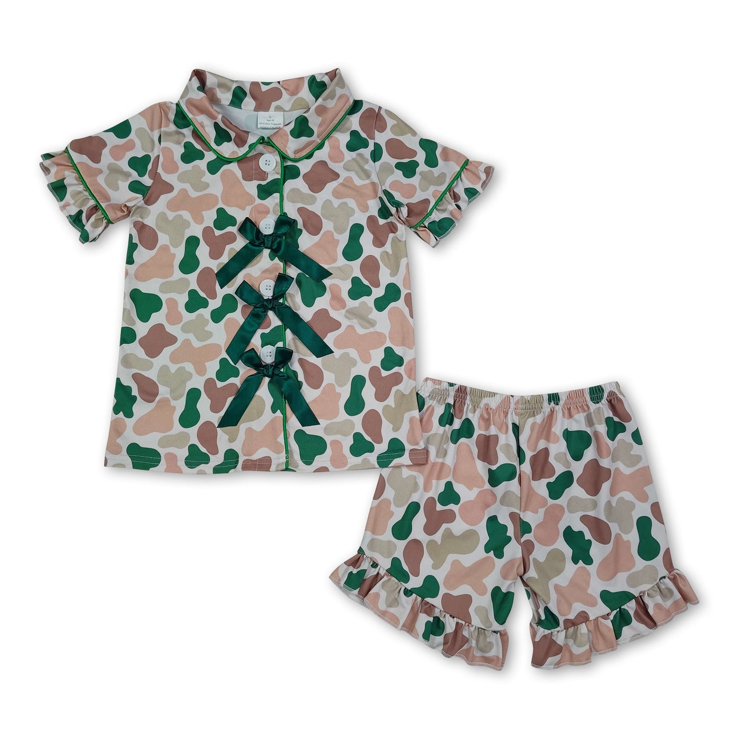 💚 Camo Chic Dream PJ Set