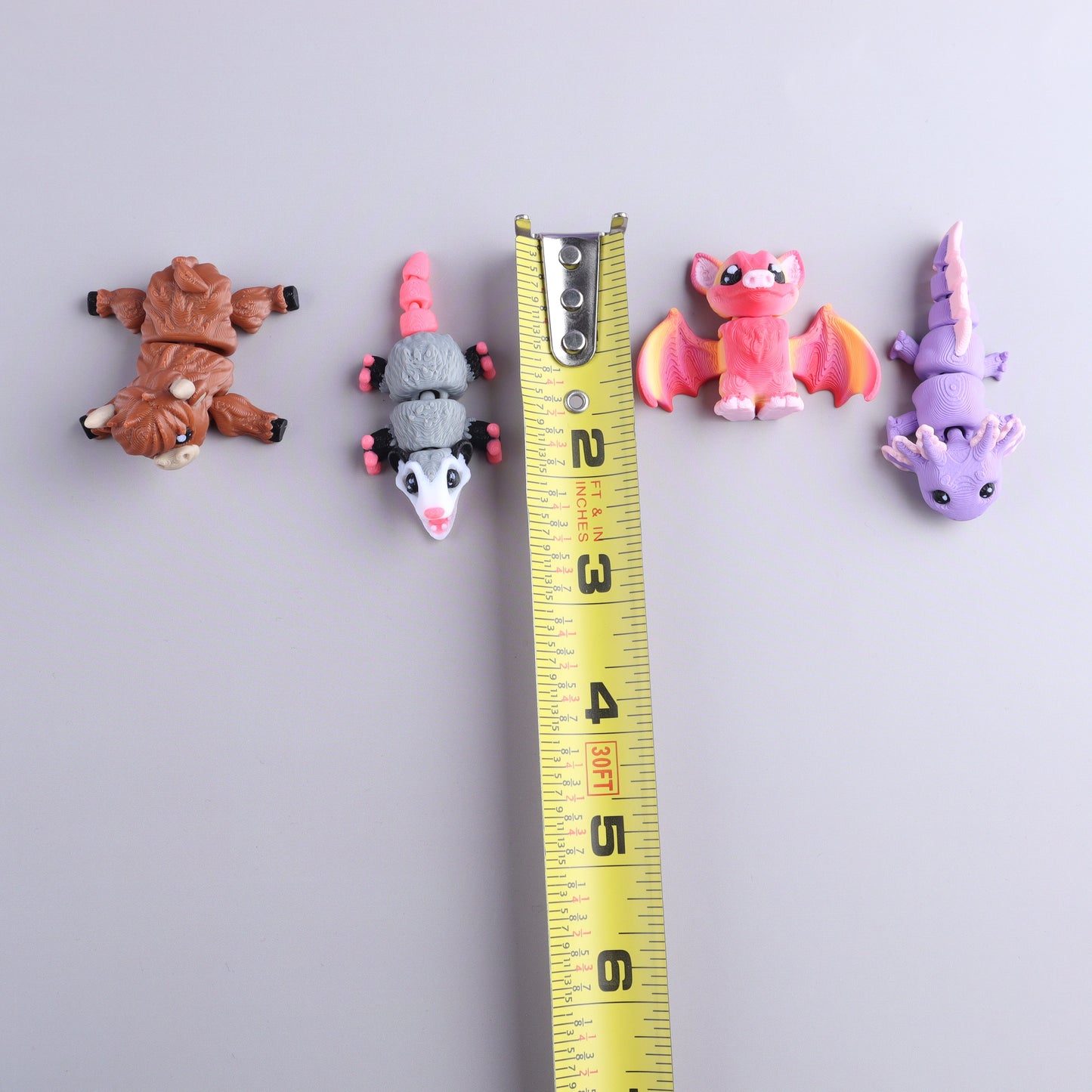 3D Printed Mini Fidget Creature Packs