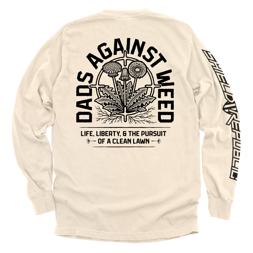 Dads Against Weed Black Graphic Tee