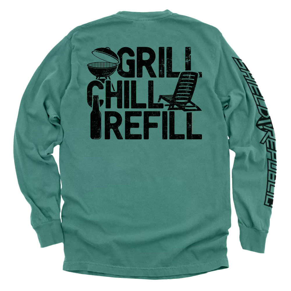 Grill Chill Refill Graphic Tee