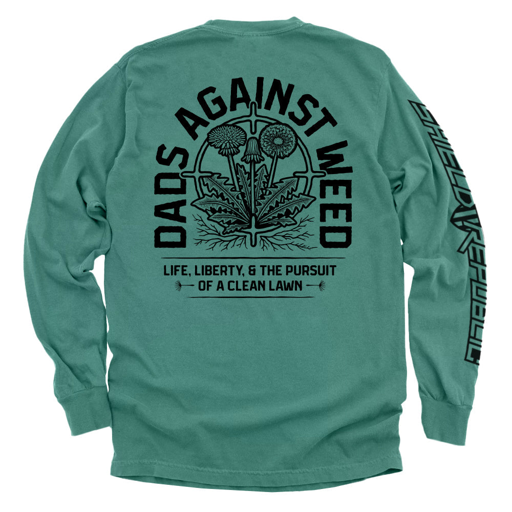Dads Against Weed Black Graphic Tee