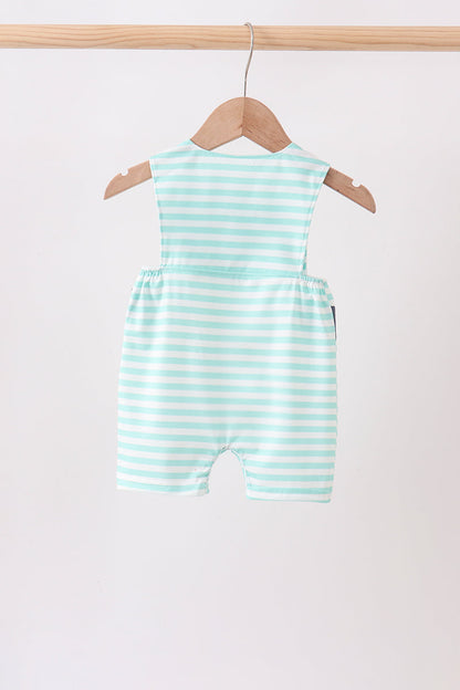 🌊🐚 Blue Under the Sea Jon Jon Embroidered Set | Ocean-Inspired Outfit ✨