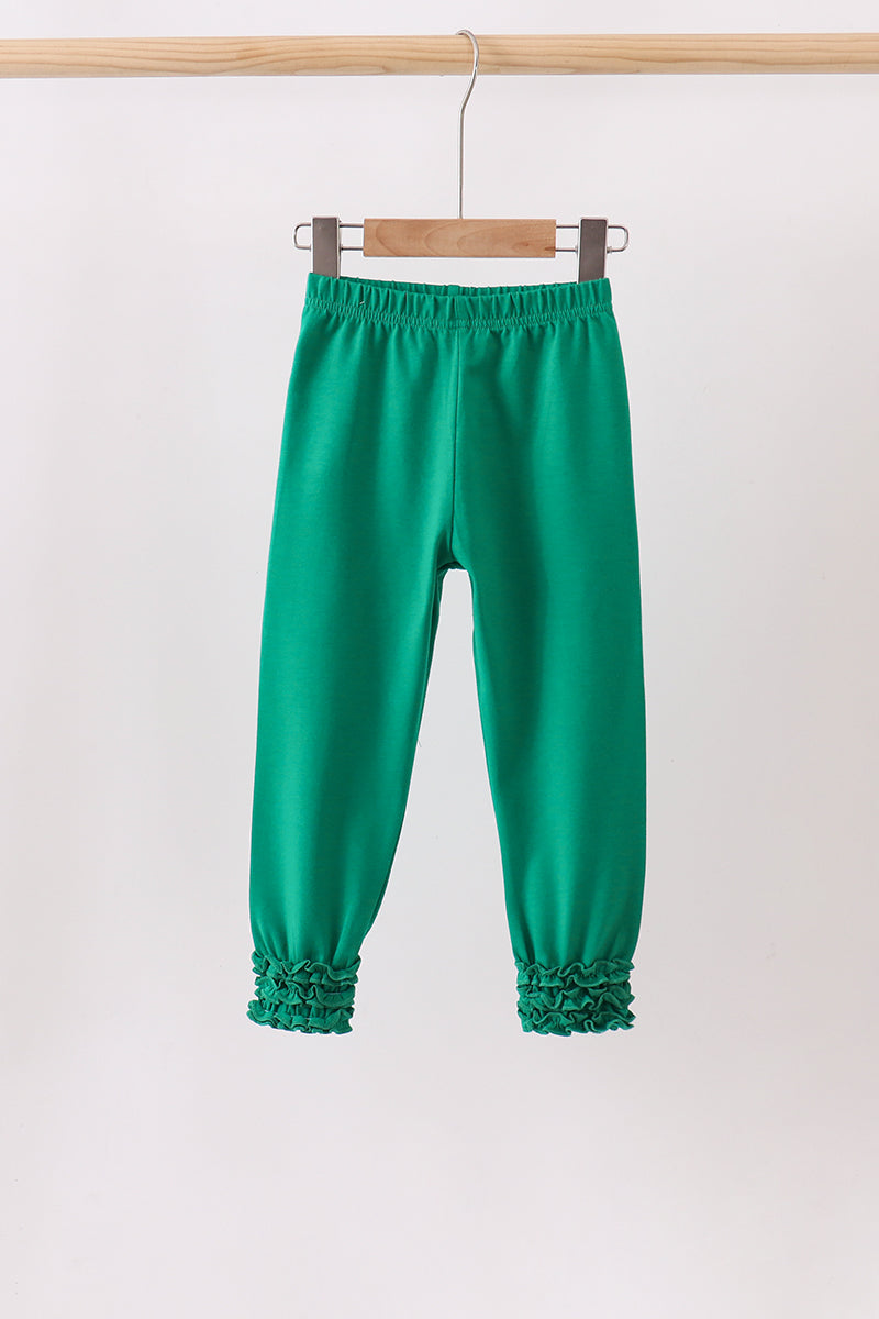 Forest icing ruffle pants