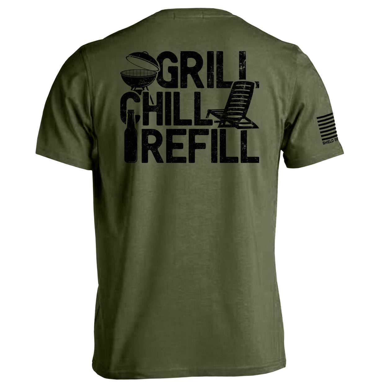 Grill Chill Refill Graphic Tee