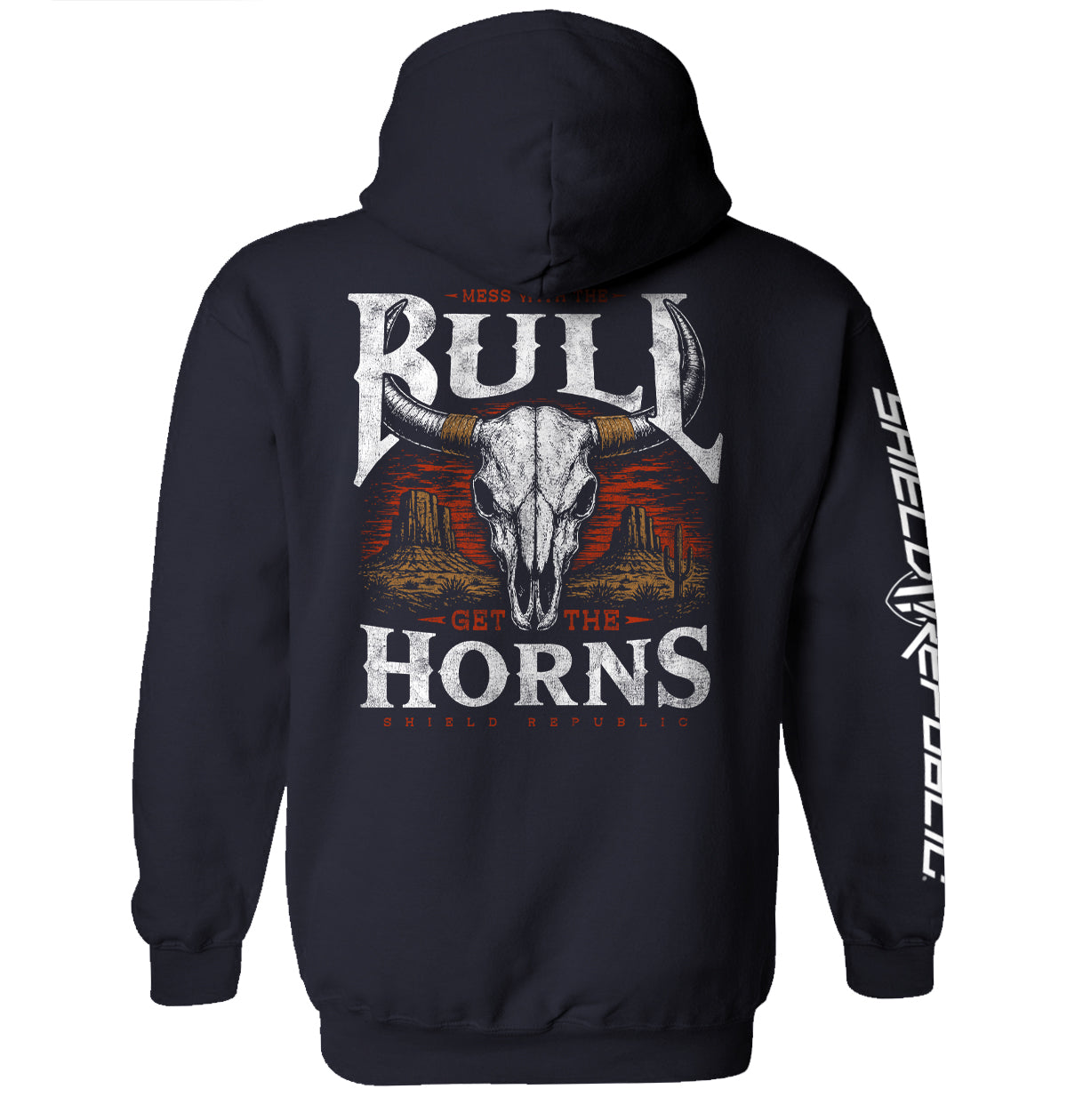 Mess with the Bull, Get the Horns Graphic Tee