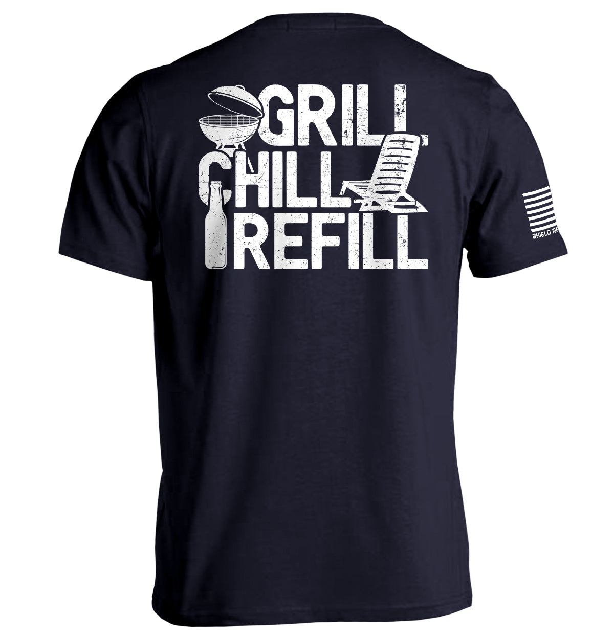 Grill Chill Refill Graphic Tee