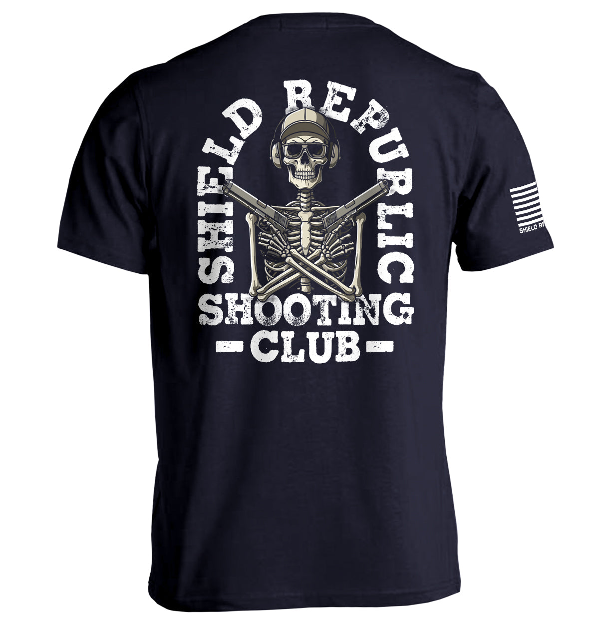 Shield Republic Shooting Club Graphic Tee