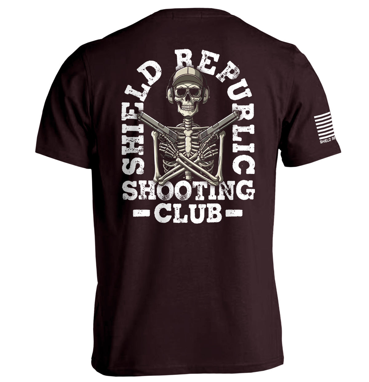Shield Republic Shooting Club Graphic Tee