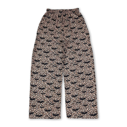 Leopard bat adult women Halloween pants