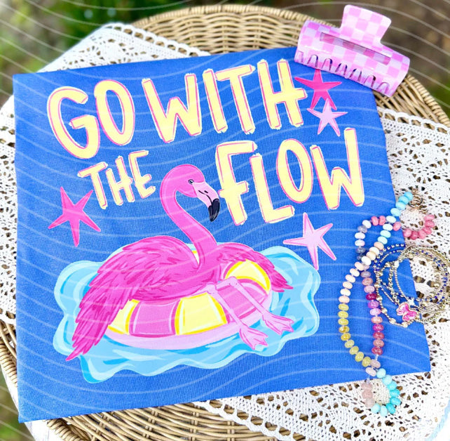 Go With the Flow Graphic Tee