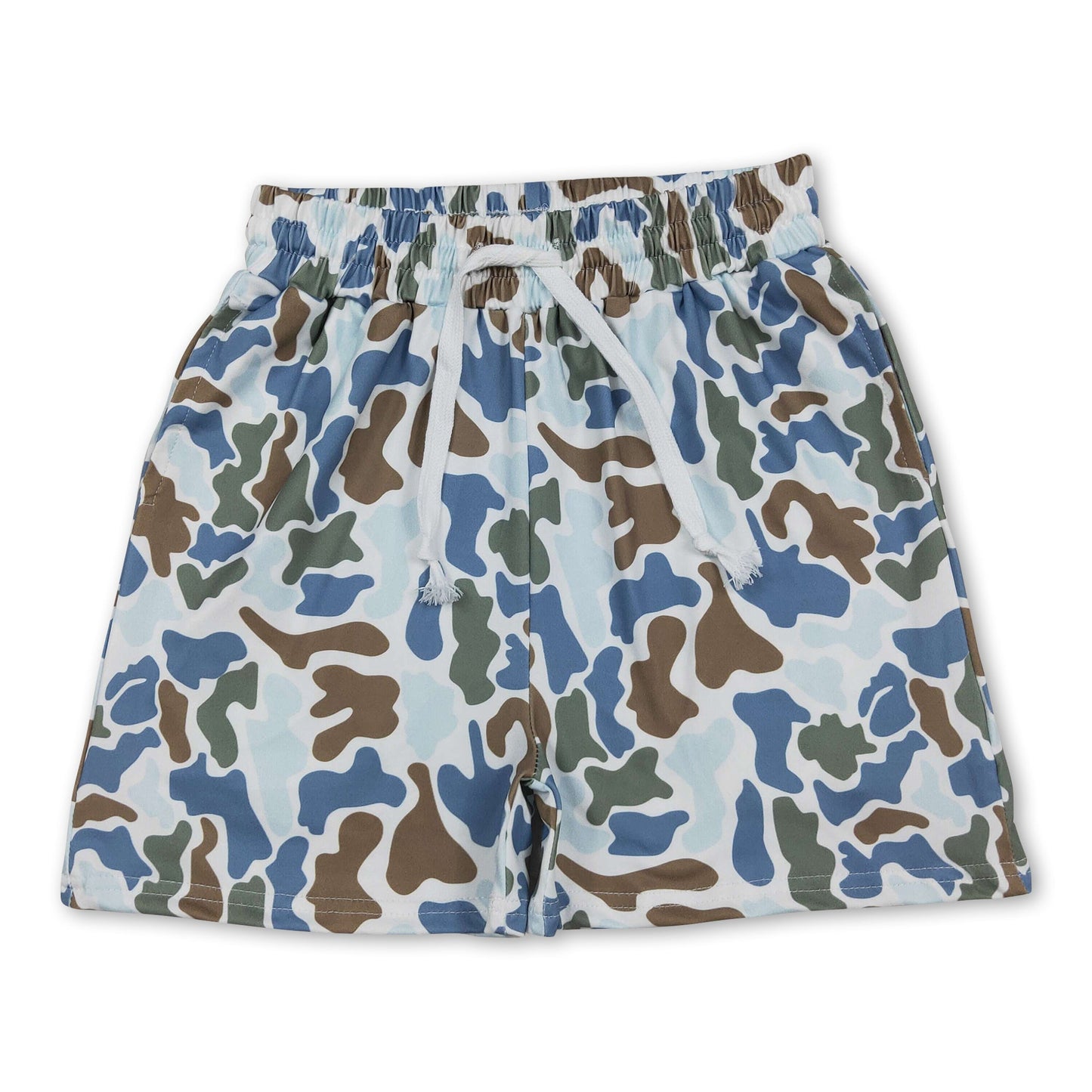 💙 Blue Adventure Camo Shorts